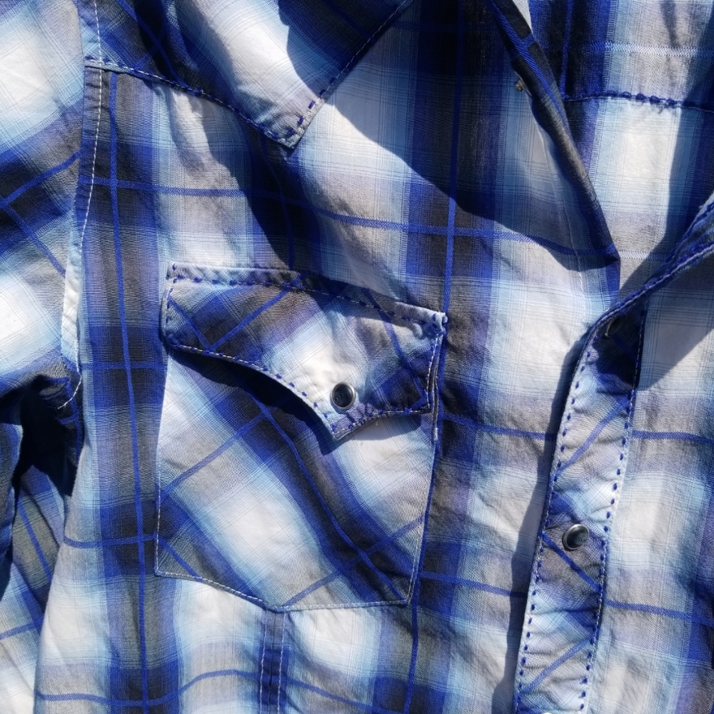 Mens sm Wrangler shirt - Picture 4 of 4